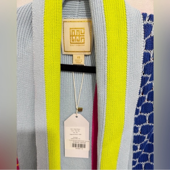 NWT Emily McCarthy Demi Duster Party Mix Sweater Cardigan
Women’s Size X-Small - Picture 6 of 9